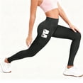 thumbnail image 6 of Garbnen Women Leggings Tights High Waisted Yoga Pants for Women Spring Summer Running Cycling Workout Leggings with Pocket, 6 of 7