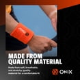 thumbnail image 4 of ONIX Pickleball Sweat Absorption Wristband — Green, 4 of 4