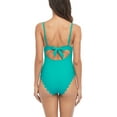 thumbnail image 4 of Anferry Women's Scalloped One-Piece Swimsuit Monokini Swimwear, 4 of 6