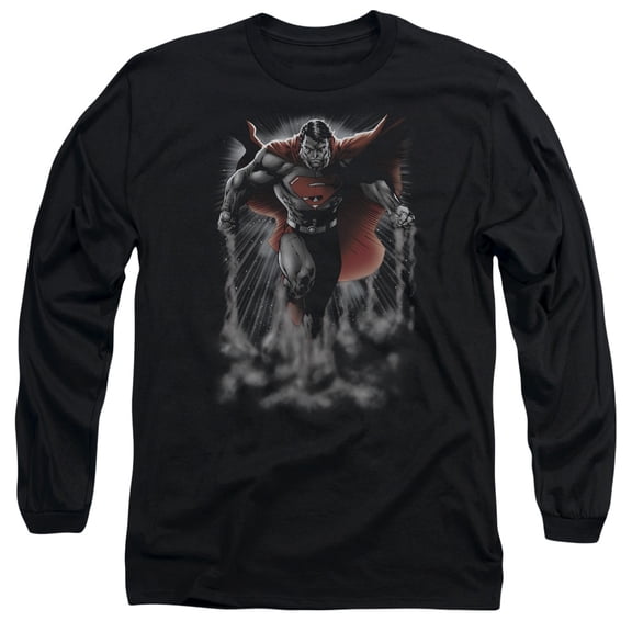Superman - Above The Clouds - Long Sleeve Shirt - Large