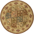 thumbnail image 3 of SAFAVIEH Heritage Abbey Traditional Wool Area Rug, Beige, 6' x 9', 3 of 10