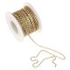 thumbnail image 5 of Copa de de Imitación Estrecha Ornamento Decorativo para Jarrones 10yardas Oro Soledad Cadena de copa estrecha de diamantes de imitación, 5 of 10