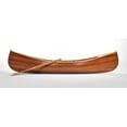 thumbnail image 2 of Old-Modern Handicrafts Wooden Canoe with Ribs, Matte Finish, 6 Ft. Large, 2 of 5