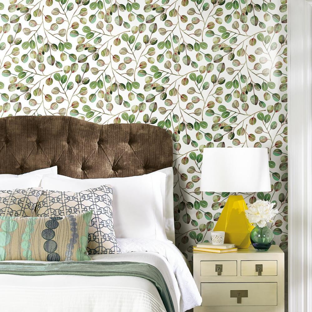 Cat Coquillette Eucalyptus Peel and Stick Wallpaper
