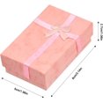 thumbnail image 2 of CHAO 24 Piezas Caja de Joyería Pequeña (Rosa), Caja de Regalo de Joyería de Cartón, Cajas de Regalo con Interior de Terciopelo, Cajas de Joyería para Colgante, Pulsera, Pendiente, Anillo de Collar, 2 of 5