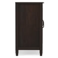 thumbnail image 6 of Simpli Home Connaught 60 inch Wide Solid Wood Traditional Wide Storage Cabinet Buffet in Chestnut Brown, 6 of 11