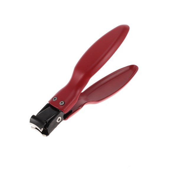 Unique Bargains 1 Pc Portable Wide Opening Nail Clipper for Women for Men Red
