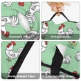 thumbnail image 6 of Hen and Tail Green Pattern Teens Toddler Nap Mat with Pillow, Sleeping Mat Bag for Preschool Daycare 60"x20", 6 of 6