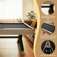 thumbnail image 3 of M optimized 7 FT Pool Table, Billiard Table with 2 Cue Sticks, Billiard Balls, Cues, Cleaning Brush, X-Legs, Rustic Grey, 84"L x 46.5"W x 32.7"H, 3 of 6