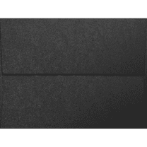LUXPaper A6 Peel & Press Invitation Envelopes, 4 3/4 x 6 1/2, 80lb. Anthracite Metallic, 50 Pack