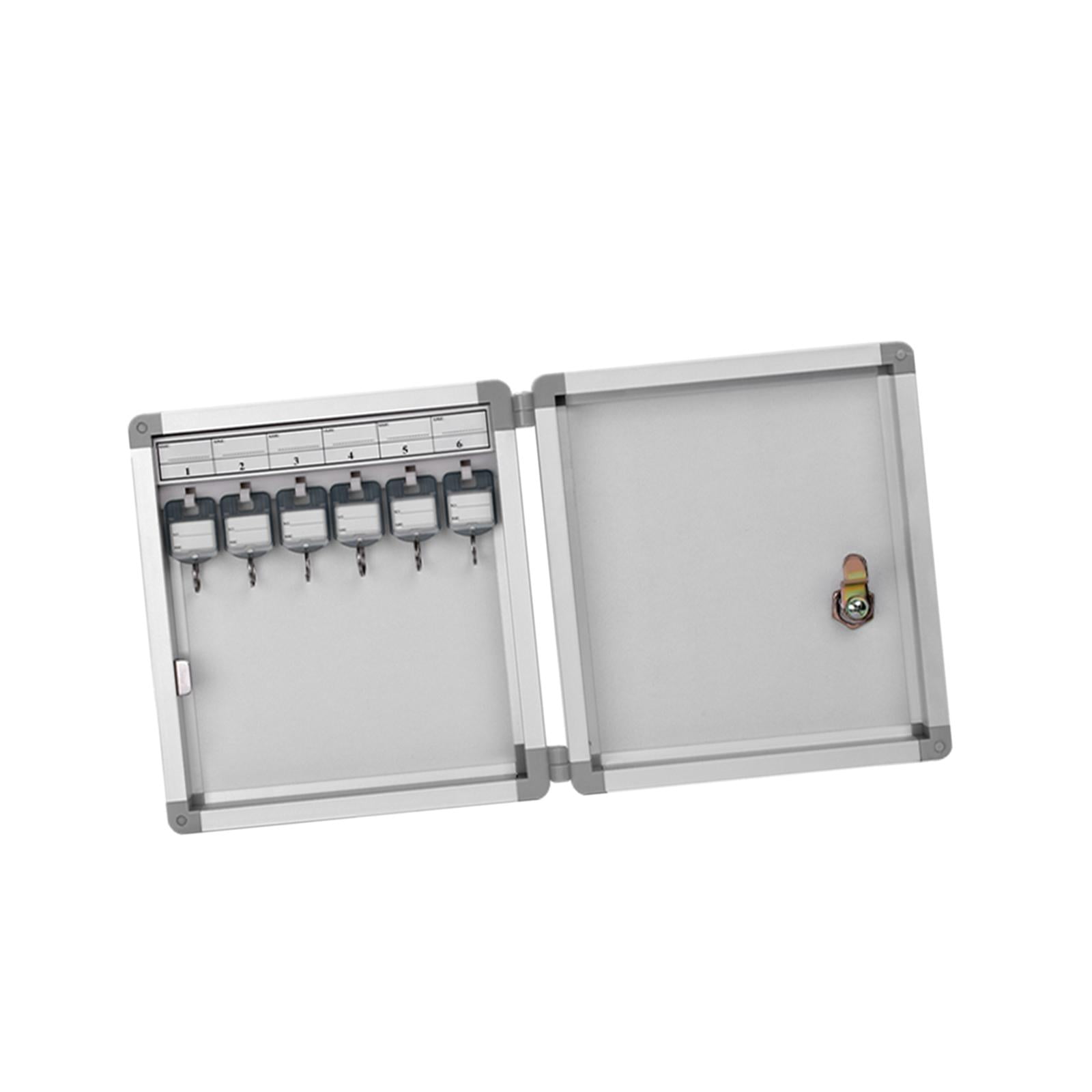 figatia Key Lock Box Key Cabinet Security Wall Mounted Key Organizer Key for Garage Rental Managements Complexes 205x60x213mm