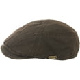 thumbnail image 2 of Stetson Weathered Cotton Ivy Cap Scally Modern Cut Driver Newsboy Hat, 2 of 5