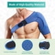 thumbnail image 4 of Soporte para hombros para mujeres y hombres, faja de soporte para el manguito rotador para articulación acromioclavicular dislocada, bursitis, tendinitis, desgarro del brazo, compresión del hombro, 4 of 5