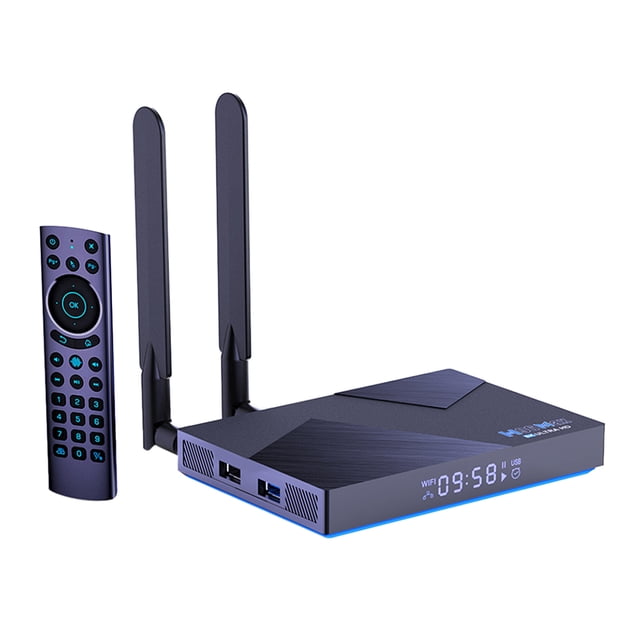 Smart TV Box H96 MAX V58 Android 120 Wifi6.0 cuatro núcleos Kuymtek Rockchip RK3588 4GB 8GB 32GB 64GB 1000M LAN 24G 5G Wifi Dual BT4.0