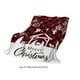 thumbnail image 3 of Manta de Navidad | Manta de sofá de poliéster suave y difusa | Multicolor | 29.5x39.4 pulgadas | Transpirable, Lavable a máquina, Ligero para viajes, Camping, Decoración del hogar, 3 of 6