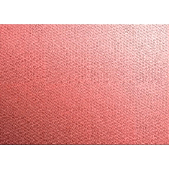 Ahgly Company Machine Washable Indoor Rectangle Transitional Light Coral Pink Area Rugs, 4' x 6'