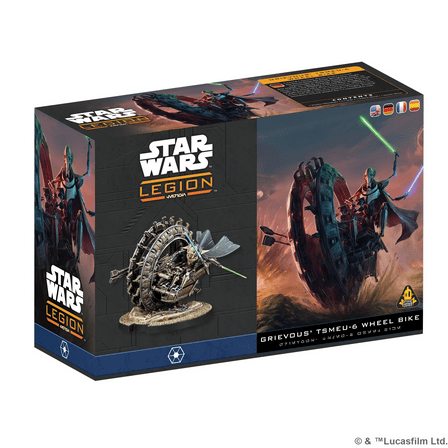 Star Wars: Legion: General Grievous' TSMEU-6 Wheel Bike