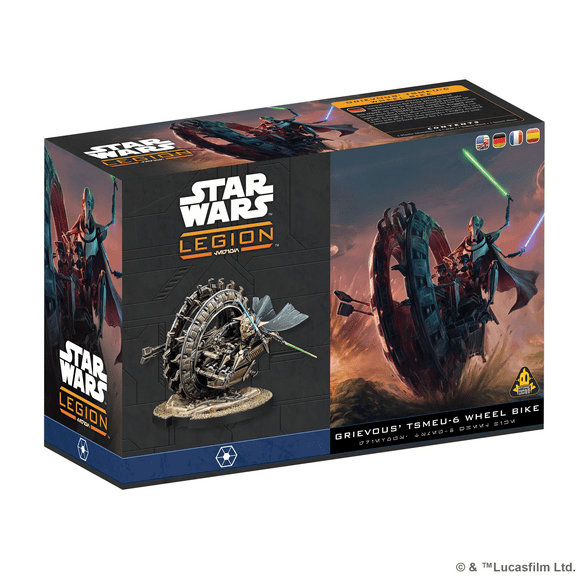 Star Wars: Legion: General Grievous' TSMEU-6 Wheel Bike