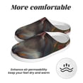 thumbnail image 6 of Kdxio Colorful Flower Meditating Hamster Women's Men's Slippers Plush Slip-On House Slipper for Winter Indoor Soft Cushion Non-slip Fluffy Slides Slippers-8, 6 of 7