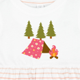 thumbnail image 4 of Inktastic Summer Camp Girls Camping Girls Baby Dress, 4 of 5