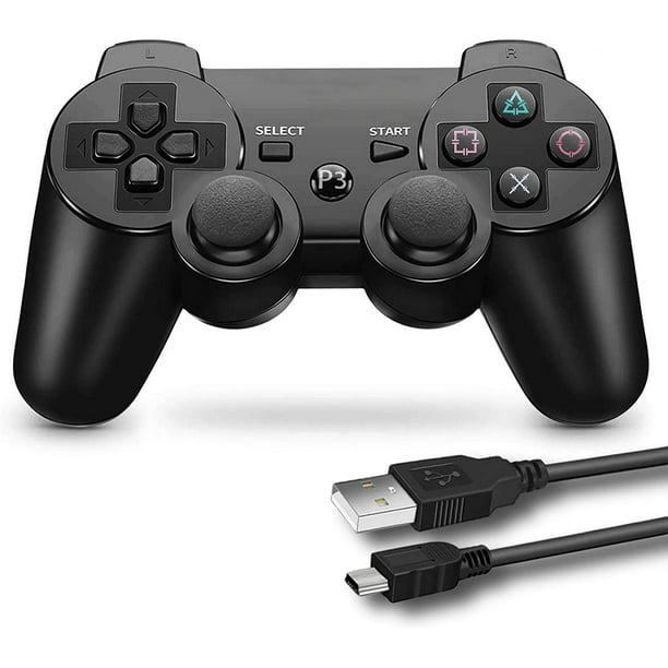 obvious Peninsula Boost PS3 Controller Wireless, Six-axis Dual Shock Rechargeable Pro Gamepad  Joystick - Walmart.com