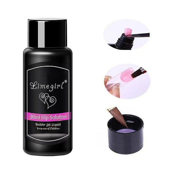 Fast Building Polygel Nail Polish Slip-On Liquid Solution Painless Acrylic Nail Art