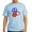 Light Blue, variant on CafePress - PEACE, LOVE, B BALL Light T Shirt - Men's Classic Graphic T-Shirt