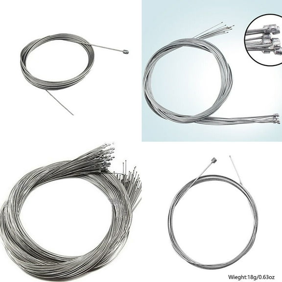 US Slick Stainless Shift Derailleur Shifter Cable for SRAM Shimano 2100mm