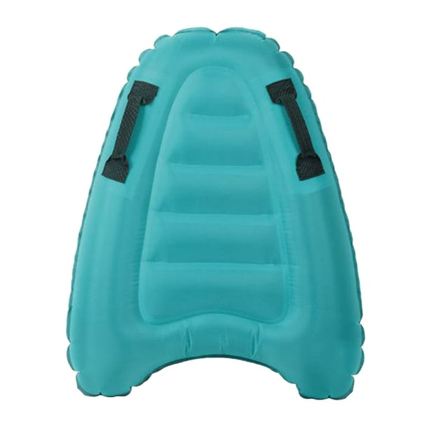 Almohadilla de playa inflable para piscina, tablero de agua de PVC para equipos al aire libre (azul lago) JShteea Para Estrenar