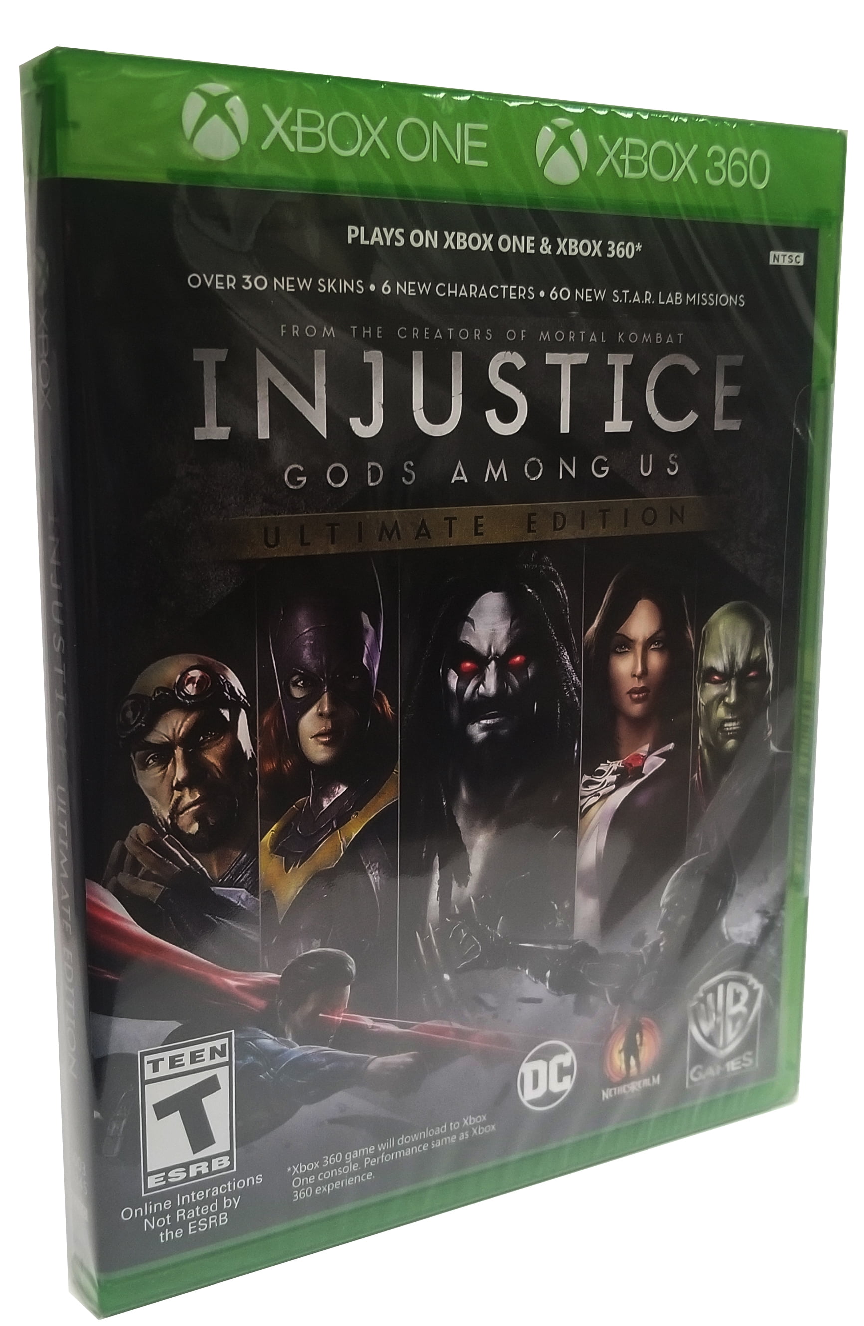 Injustice Gods Among Us Ultimate Edition Xbox 360 / Xbox One (Backwards  Compatible) 