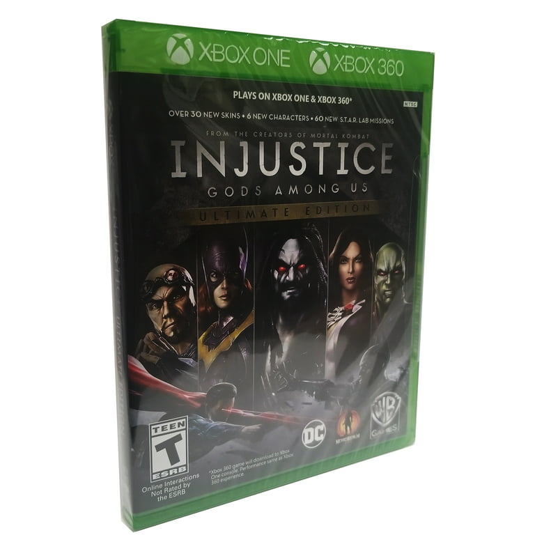 Xbox 360 - Injustice God's Among Us Microsoft Xbox 360 Brand New #1263