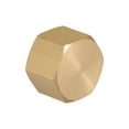 thumbnail image 3 of Brass Cap, Hex Pipe Fitting 1/4"G Female Pipe 10pcs, 3 of 4