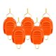 thumbnail image 2 of 5 uds Clips portátiles Sharpla para línea Gancho de pesca duradero con pasador antideslizante naranja Clip de línea de pesca, 2 of 5