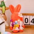 thumbnail image 4 of Yatlte Gnomes Plush Spring Orange Doll Ornament Easter Decoration Hug Egg Bunny Rabbit Plush, 4 of 6