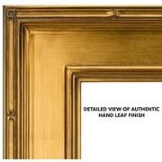 Creative Mark Museum Plein Aire Ornate Picture Frame - 16x20 - Gold Leaf - Pack of 2, High-End Antique Style Frames - Open Back with No Glass or Backing