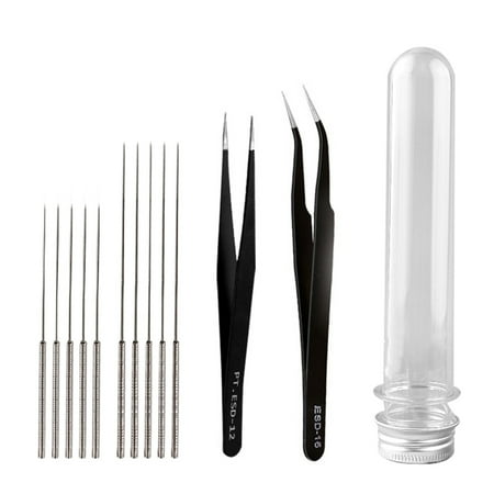 

XINYTEC 0.4mm 0.35mm Drill Bits for 3D Printer Nozzle Cleaning Kit Needles Stainless Steel Nozzle Cleaning Tool Kit