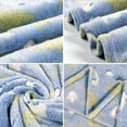 thumbnail image 4 of Throw Blanket, Hwkond In The Dark Blanket For Unique Birthday Gifts For Girls Boys Teens Soft Cozy Warm Fuzzy Cute Throw Blanket All Seasons Glowing Blankets,Sky Blue,152x127cm, 4 of 7