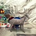 thumbnail image 3 of Mouliraty Reindeer Christmas Ornaments, Christmas Supplies Sika Deer Decorations Mall Decorations Simulation Sika Deer, 3 of 5