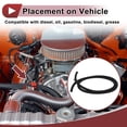 thumbnail image 2 of Unique Bargains 1Pc 1/8 Fuel Line Hose 3.3ft Vacuum Hose Automotive Fuel Hose Black, 2 of 7