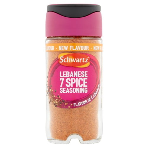 Schwartz Lebanese 7 Spice Seasoning 48g, British Import (Pack of 2)