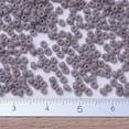 thumbnail image 4 of MIYUKI Round Rocailles Beads Japanese Seed Beads 11/0 (RR410) Opaque Mauve 2x1.3mm Hole: 0.8mm about 1111pcs/10g, 4 of 5