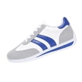 thumbnail image 3 of IEMIEMIEM Women's Sneakers Casual Comfort Lightweight Walking Shoes Slip On Non Slip Breathable Classic Comfort Retro Running Trainers Fashion Shoes Blue 8.5 Wide, 3 of 9