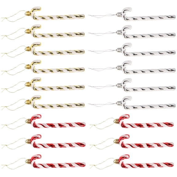 FUEENIRVA 18Pcs Christmas Decoration Hanging Pendant for Home and Party Assorted Colors