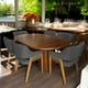 thumbnail image 5 of Comedor para 6 personas de madera de parota natural color gris oscuro, 5 of 8