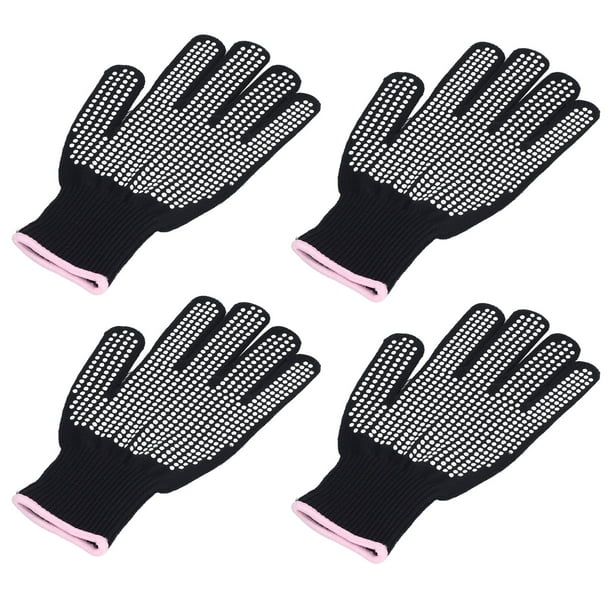 Guantes para horno, 4 guantes resistentes al calor, guantes para horno, guantes resistentes al calor, experiencia incomparable Jadeshay A