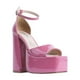 thumbnail image 2 of Sandalia Mujer KIPON Vestir Charol Tacon Ancho Plataforma Rosa 26, 2 of 6