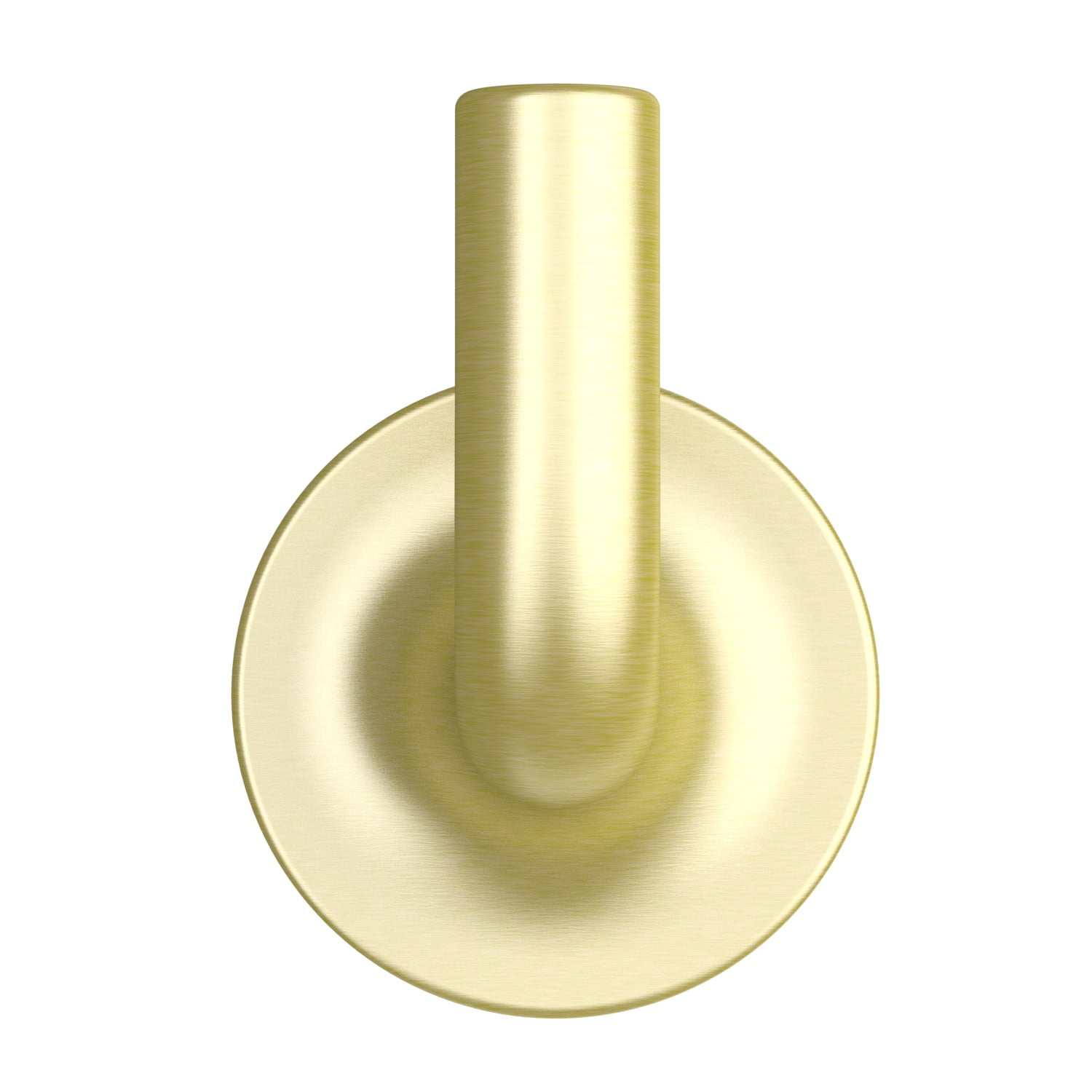 Better Homes & Gardens Clean Modern Wall Mount Robe Hook in  Brass Finish, Coat Hook for Bathroom Kitchen Hotel Garage Wall Mounted 2 Pack