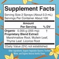thumbnail image 7 of MaryRuth's Herbal Throat Spray with Marshmallow, Mullein, Thyme, Licorice - USDA Gluten-Free - 1 fl oz, 7 of 7