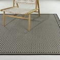 thumbnail image 2 of Balta Elmer Recycled Checkered Indoor/Outdoor Area Rug 7'10" x 10' - Charcoal, 2 of 5