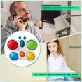 thumbnail image 2 of Bloques de Construcción Dimple Fidget Toy Silicone Release Anxiety Bubble Board Game (Butterfly) Tmvgtek Nuevos Originales, 2 of 9
